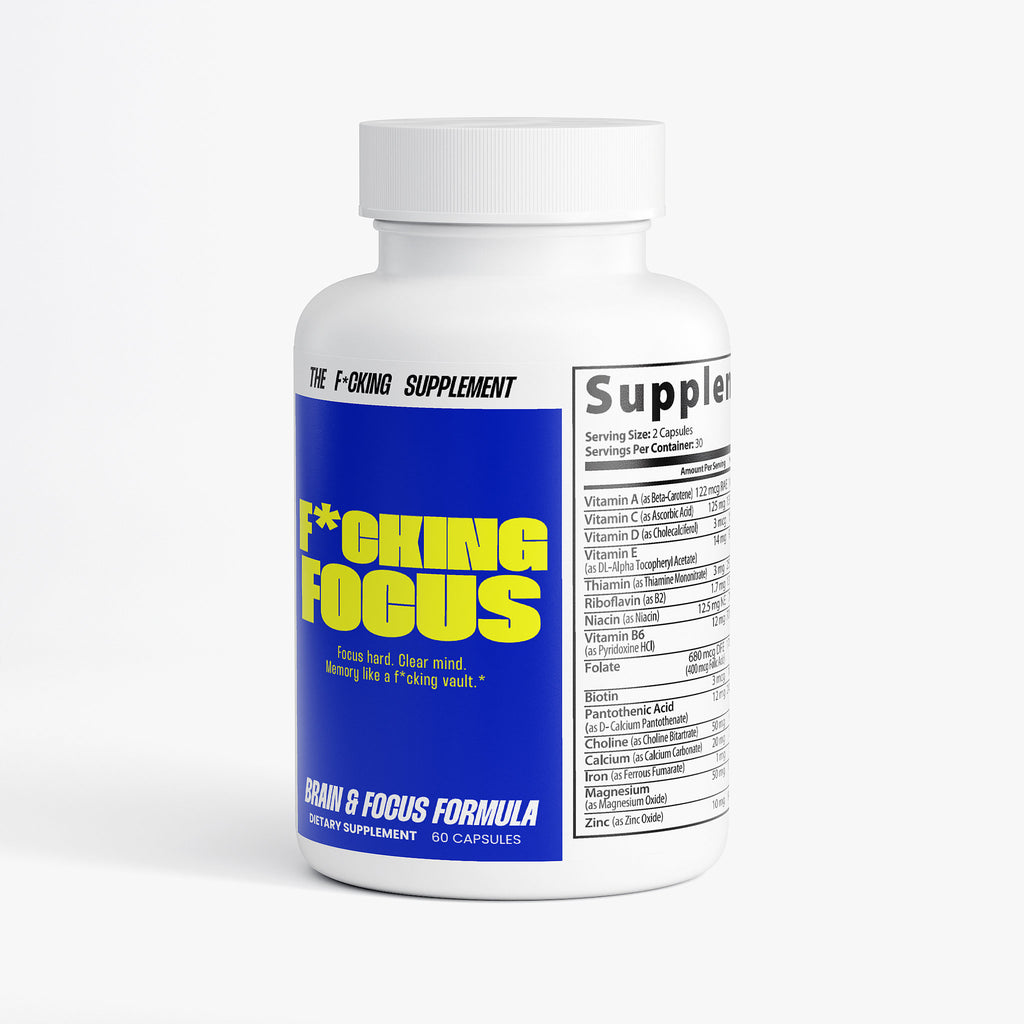 Fcking Focus | Brain & Focus Formula