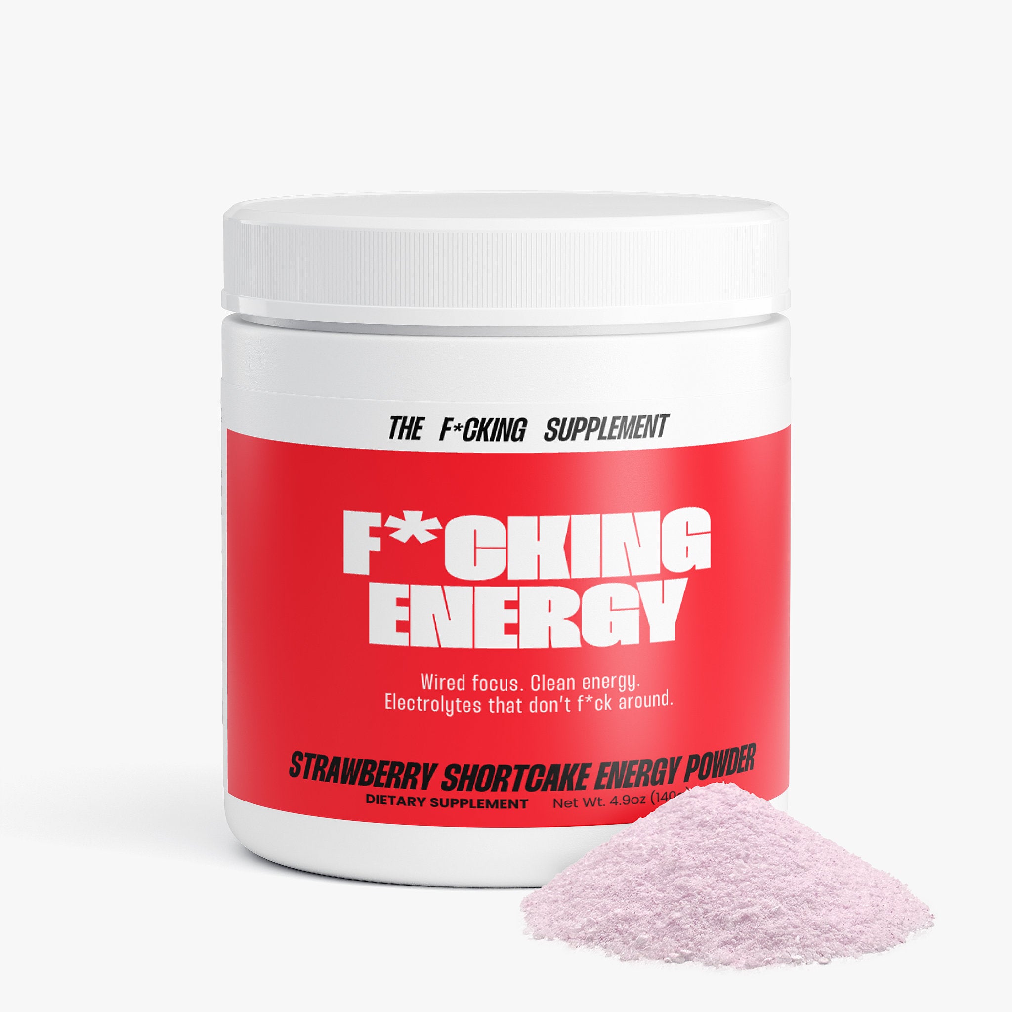 Energy Powder (Strawberry Shortcake)