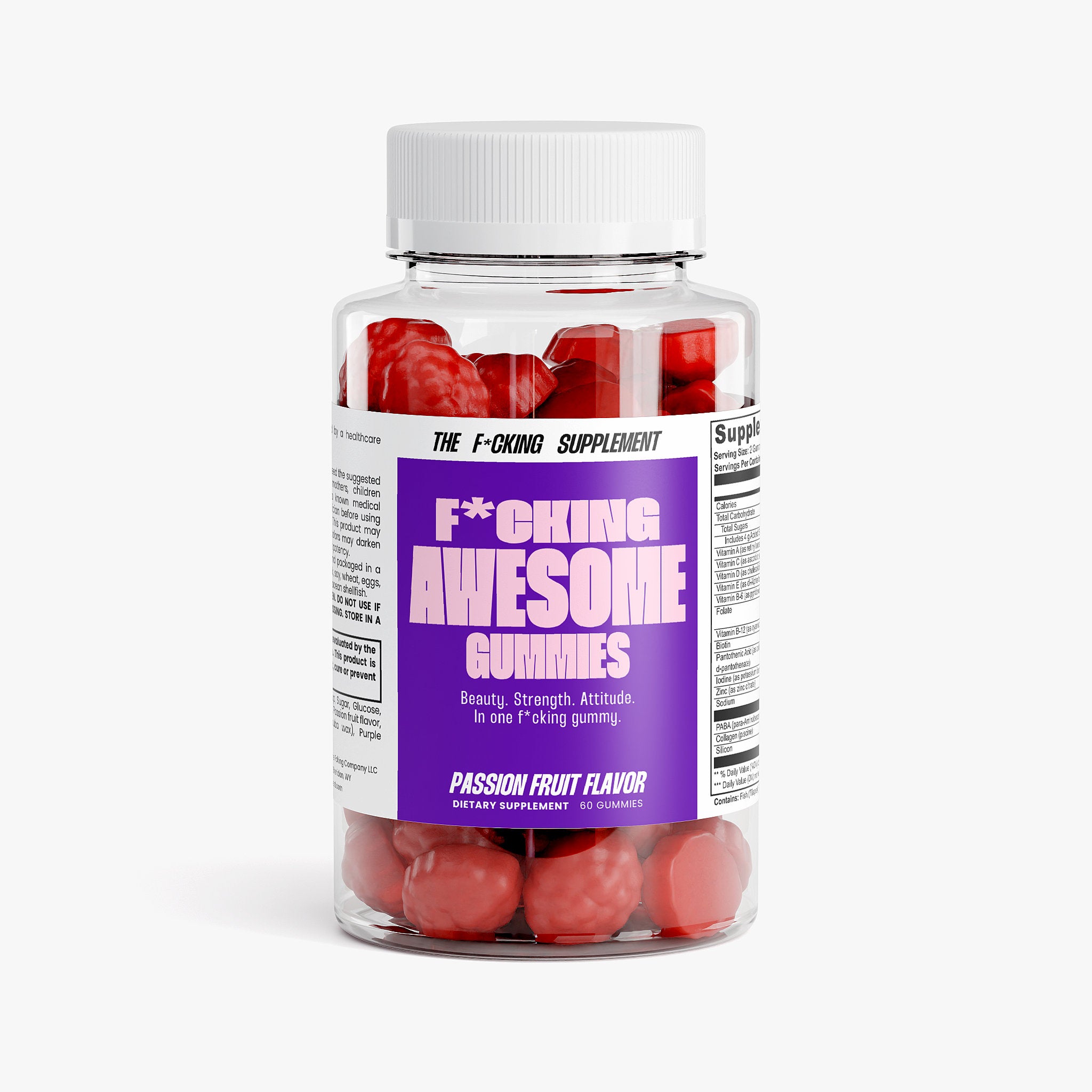 Fcking Awesome Gummies - Hair, Skin & Nails Gummies