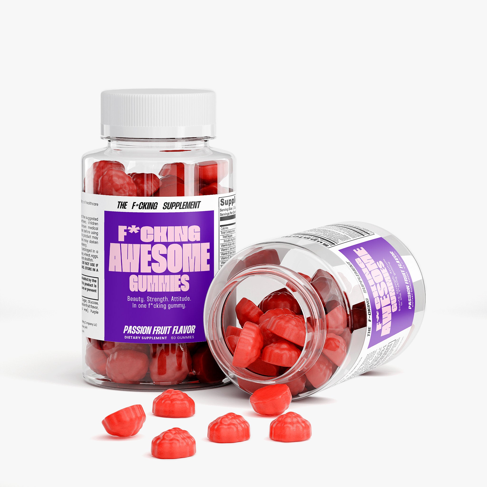 Fcking Awesome Gummies - Hair, Skin & Nails Gummies